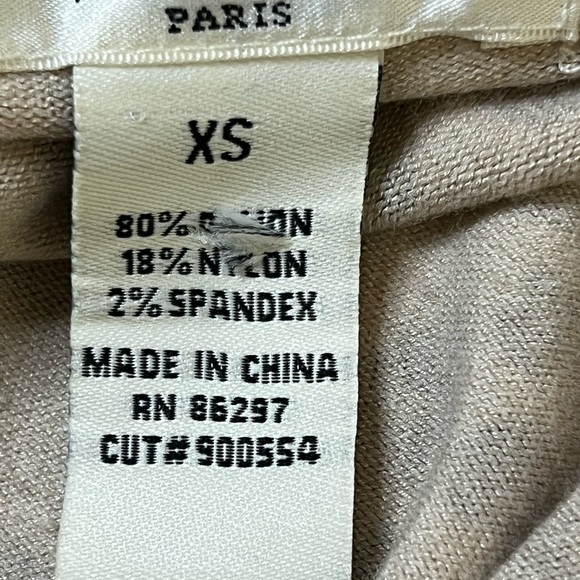 Women’s Vertigo Leopard Print V-Neck Button Front Cardigan With Rhinestones XS-S - Picture 9 of 12